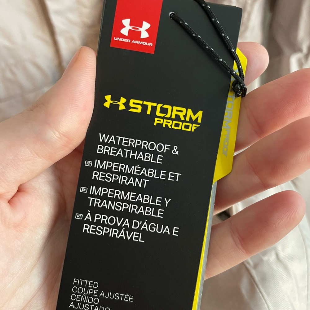 Under Armour Cloudburst Dash Pink Shell Waterproo… - image 5